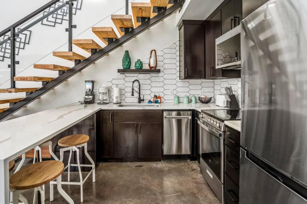 Quantum Tiny Loft At East End Revitalized Houston Esterno foto